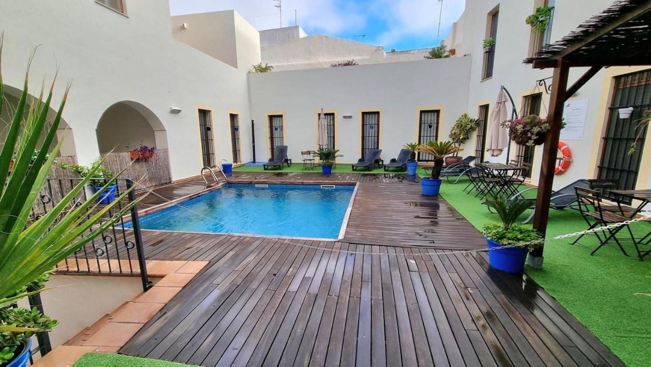 Apartamento Centro Con Piscina Y Parking El Puerto de Santa María Exteriör bild